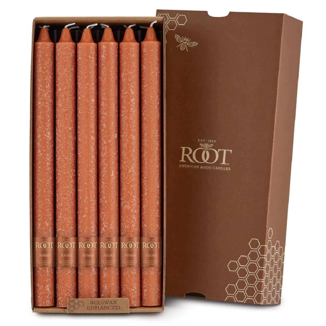 Root Candles 12" Unscented Timberline™ Arista™ Taper Candles, 12ct.